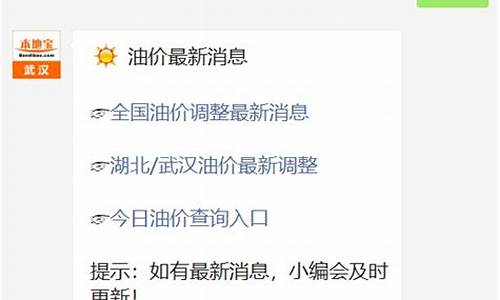 武汉现在油价查询最新消息_武汉现在油价查询